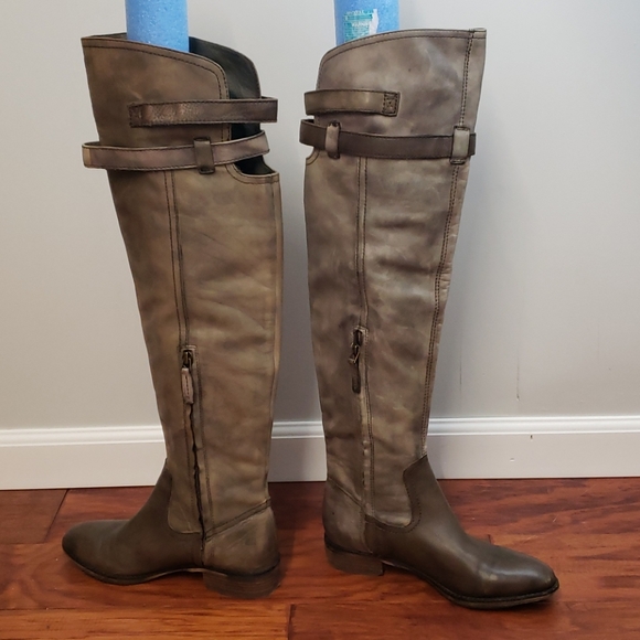 Sam Edelman Pierce Over The Knee Leather Boots - Picture 6 of 15